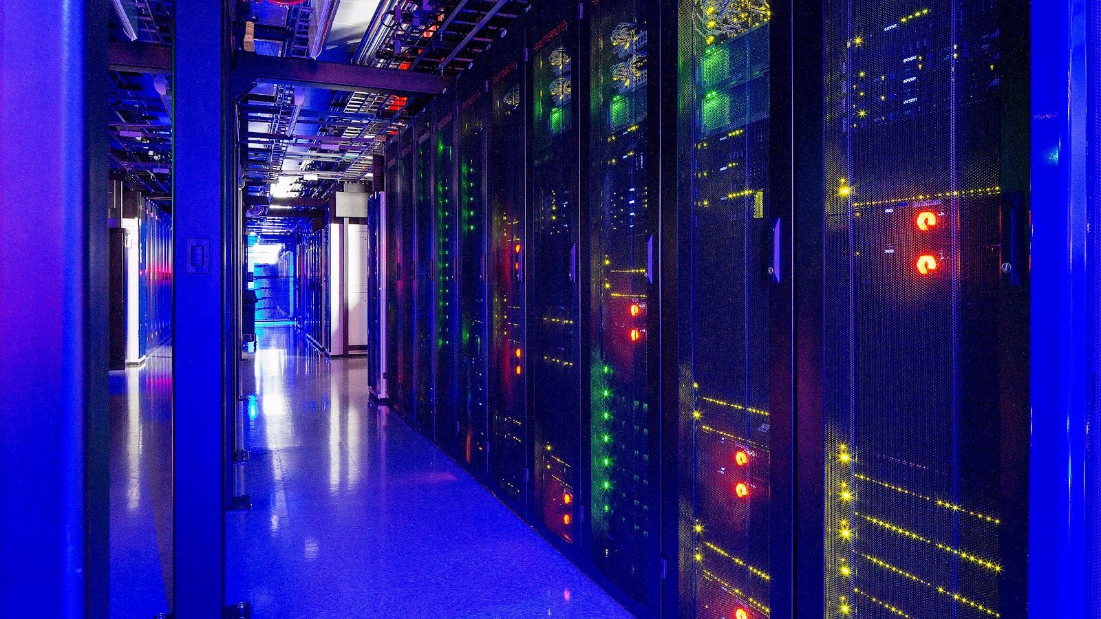 Secured data center facility